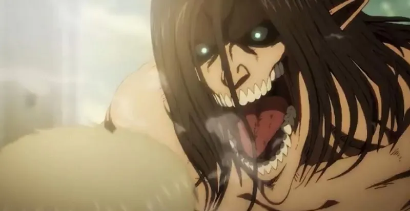 Eren en version titan dans la saison 4 de L’Attaque des Titans